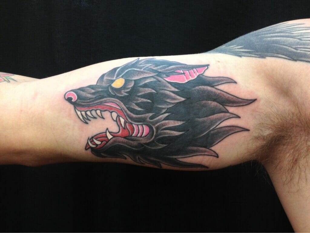 wolf, arm