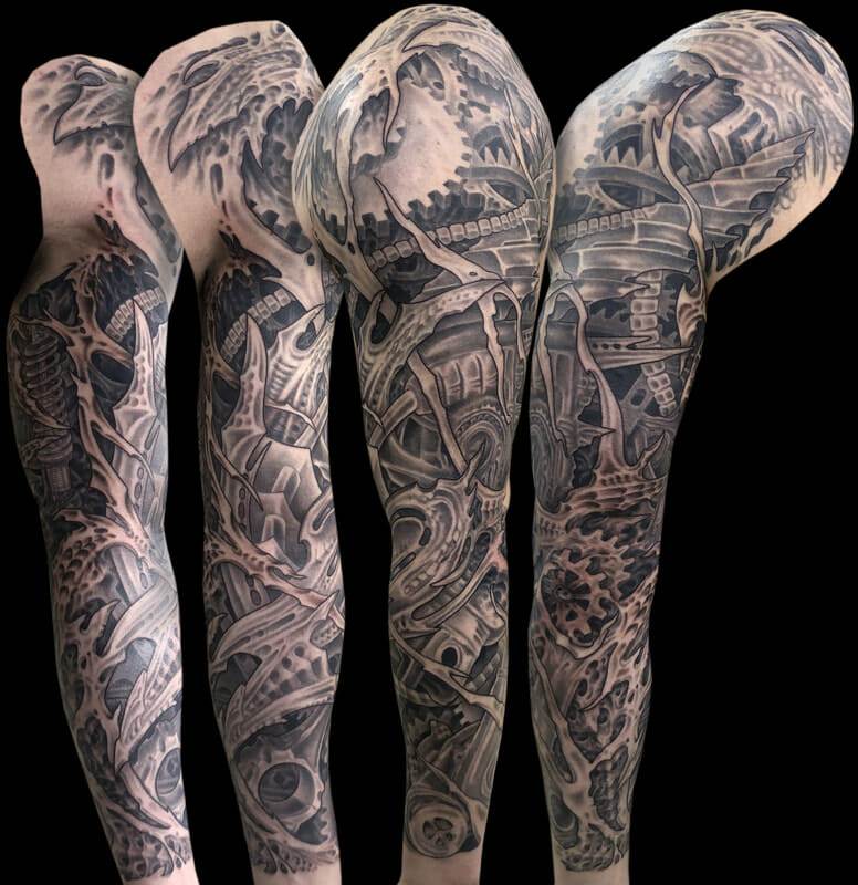 What are Biomechanical Tattoos? | Remington Tattoo Parlor