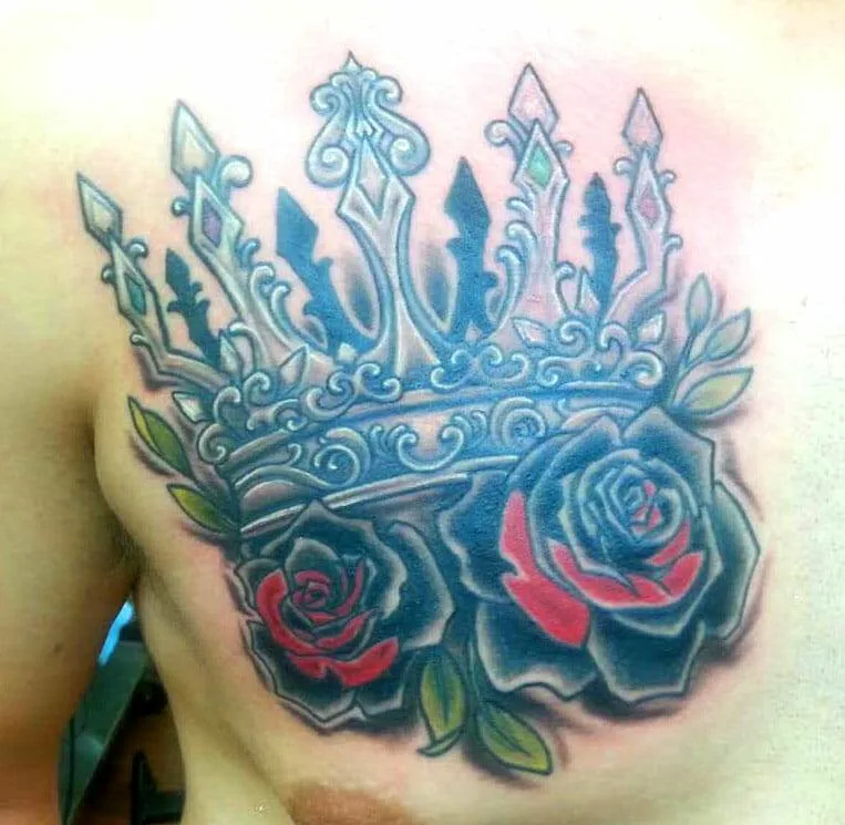 tattoo, crown
