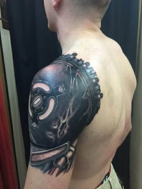 Man, tattoo