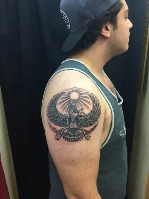 tattoo, shoulder