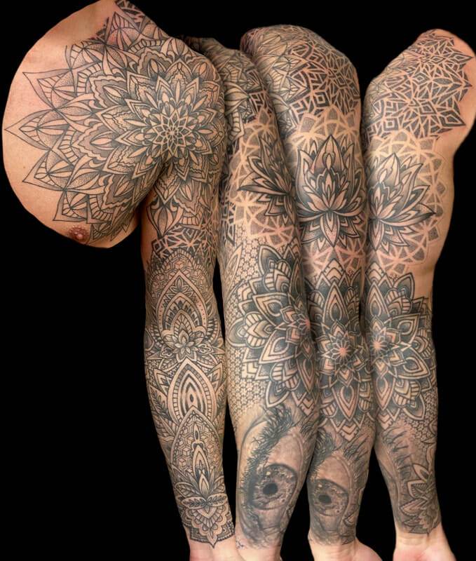 Mandala sleeve tattoos - mandala sleeve tattoos.