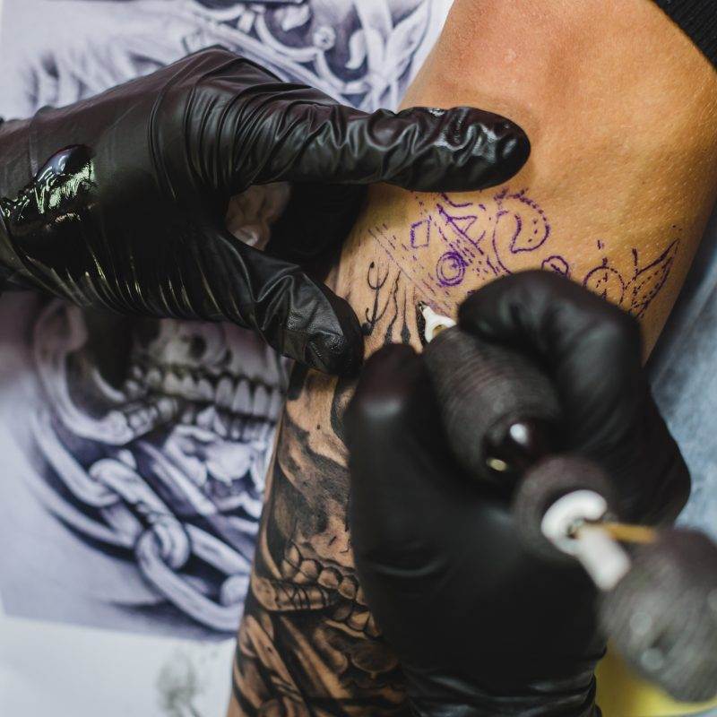 Tattoo cover-up - The Mean Machine