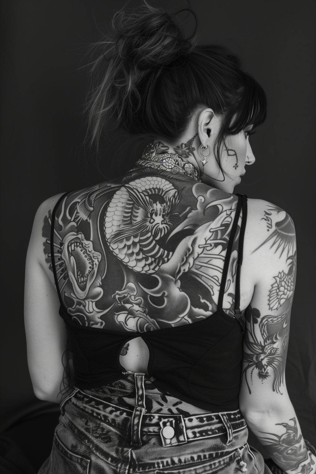 Blackwork Tattoos Pacific Beach | Custom San Diego Studio