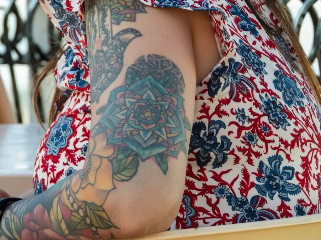Photo Floral tattoo