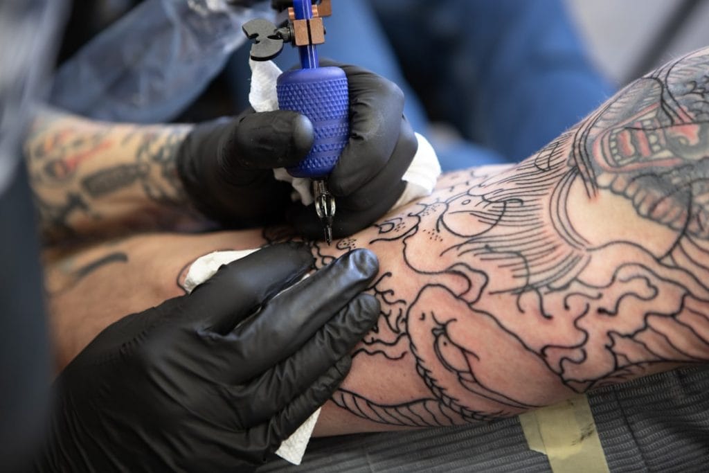 Photo Inked skin
